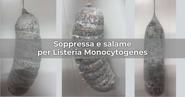 Nuovi richiami di salame e soppressa per Listeria Monocytogenes, ecco i lotti