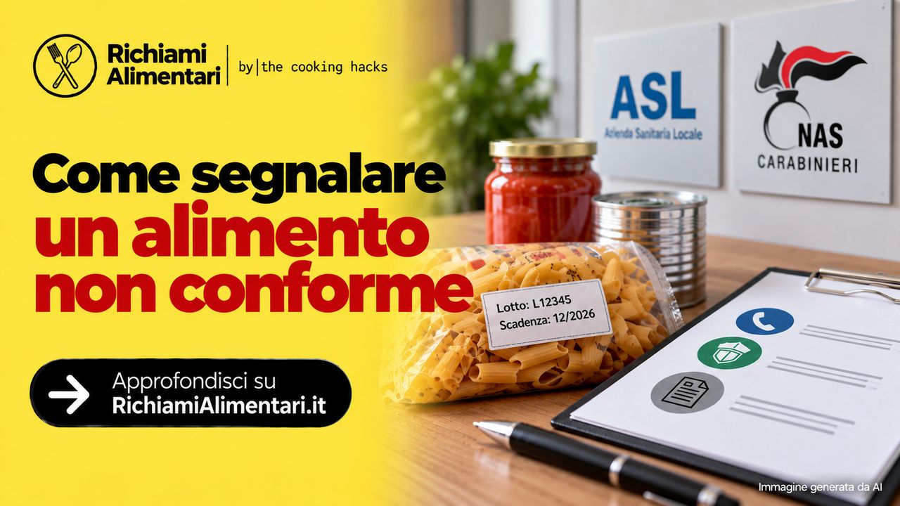 Come segnalare un alimento non conforme: ASL, ATS o NAS, a chi rivolgersi