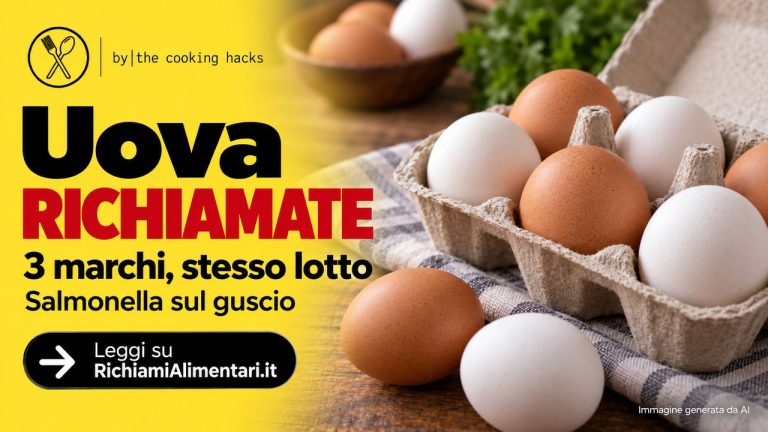 Uova richiamate per Salmonella: Selex, Fattorie Natura e ABF Despar