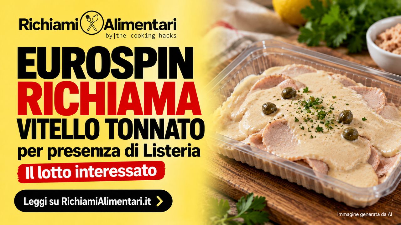 Eurospin richiama il vitello tonnato Portami Via per presenza di Listeria: il lotto interessato
